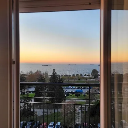 アパート Sea View Aparment Nea Paralia